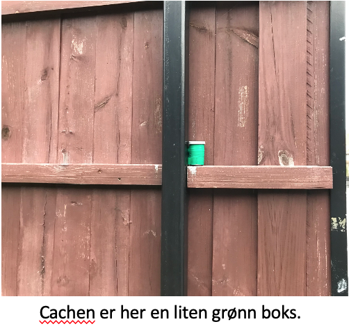 Liten grønn cache